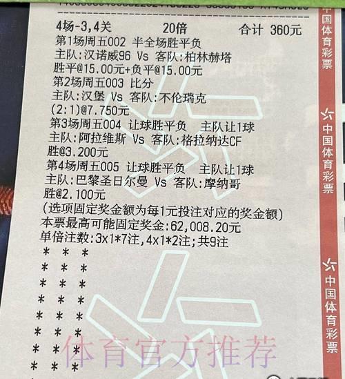 世界杯竞彩攻略:深度解析彩票中奖概率与技巧 世界杯竞彩攻略:深度解析彩票中奖概率与技巧